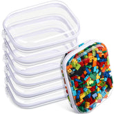 Sanwuta clear hard zipper case packaging shows organized storage at a glance.