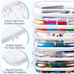 Sanwuta transparent storage case displayed for quick item identification.