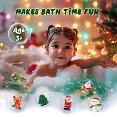 Sanyi kids bath time features bright fizz and scents.