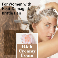 SAPHUS Argan Oil Bar Conditioner close-up with creamy texture for detangling.