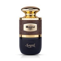Sapil Bound Toilette bottle front view showing long-lasting daily fragrance.