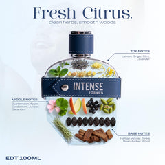 Sapil Intense bottle top cap highlights premium design ideal for gifting