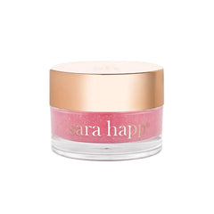 Sara Happ The Lip Scrub pink grapefruit jar closeup for smooth lips prep