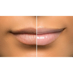 Sara Happ The Lip Slip One Luxe Gloss swirl on hands indicating rich texture and shimmer