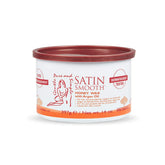 SATIN SMOOTH Honey Wax jar with Argan Oil showcases salon-quality results at home.