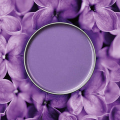 SATIN SMOOTH Lavender Wax jar being scooped for easy, mess-free application