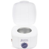 SATIN SMOOTH SSW12C wax warmer front view shows compact design for space-saving salons.