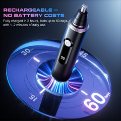 Savilab Nose Trimmer detachable blade keeps cleansing simple and hygienic after use.