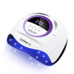 SAVILAND 300W nail lamp front view for even gel nail curing.