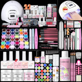 SAVILAND acrylic nail kit beginners setup for at-home practice and quick-start