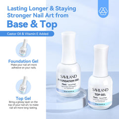 SAVILAND castor oil vitamin E nourishes nails during use.