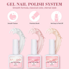 SAVILAND Essentials acrylic powder and liquid for durable nails.