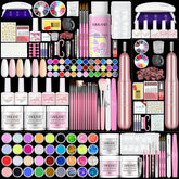 SAVILAND Essentials kit contents for at-home manicure convenience.