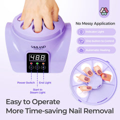 SAVILAND nail file included for finishing after removal