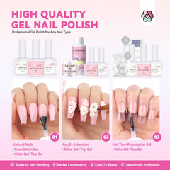 SAVILAND foldable UV nail lamp for quick curing and glossy finish