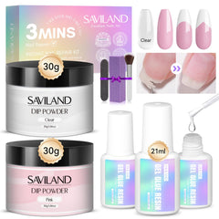 SAVILAND nail repair kit packaging demonstrates at-home repair potential.