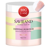 SAVILAND Nude Dip Powder bottle with 60 g supply for long lasting color