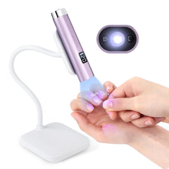SAVILAND SSPro X UV light front view for quick home gel cures.