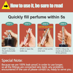SAWOHO 5ml compact bottle fits easily in pockets and small purses