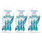 Schick Hydro Silk Sensitive razor curve-following blades for sensitive skin