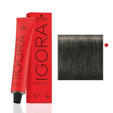 Schwarzkopf Igora Royal 6-1 Dark Blonde Cendre box front for even color results.