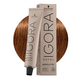 Schwarzkopf Igora Royal Absolutes 7-60 bottle close-up for rich, natural mid-blonde results