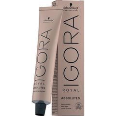 Schwarzkopf Igora Royal Absolutes 7-60 salon-application shot suggesting at-home professional color experience