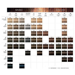 Schwarzkopf Igora Royal color application demonstrates even coverage across hair.