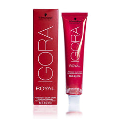 Schwarzkopf Igora Royal Color Creme 4-6 bottle shows rich medium brown chocolate shade for lasting coverage.