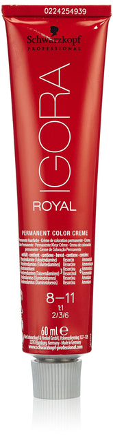 Schwarzkopf Igora Royal Dye application tube for precise, even color application.