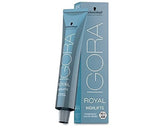 Schwarzkopf Igora Royal Highlifts box demonstrating salon-ready color kit benefits