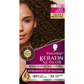 Schwarzkopf Keratin Color 6.83 light brown tube delivers vibrant, even color.