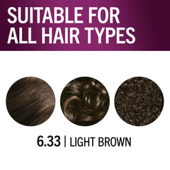 Schwarzkopf Keratin Color color cream 6.83 delivers rich, keratin-infused shade.
