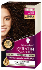 Schwarzkopf Keratin Color kit packaging for easy at-home dye
