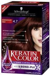 Schwarzkopf Keratin Color Pre-Color Serum application for even root-to-tip color