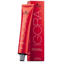 Schwarzkopf Igora Royal 9-0 bottle for precise, even coverage in extra-light blonde.
