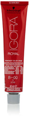 Schwarzkopf Royal IGORA 8-00 bottle pour for smooth application and rich color