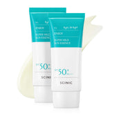 SCINIC Enjoy Sun Essence bottle front shows sleek hydration-focused design.