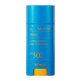 SCINIC Enjoy Super Active Airy Sun Stick compact design for easy on the go UV protection