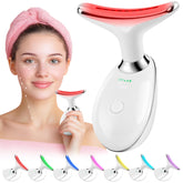 Scopck red-light therapy face arc-head provides soothing massage for daily skincare.