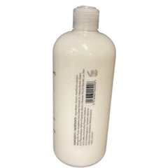 Scottish Fine Soaps Au Lait Hand Lotion label highlights luxurious ingredients and 17.5 oz value.