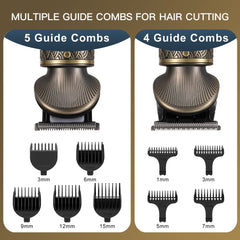 Scttomon beard-trimmer-kit detachable blades enable quick, hygienic cleaning.