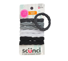 Scunci No Damage Ponytailers pack showing gentle everyday hold