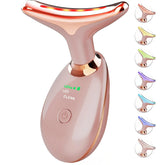 SDKWDH red light therapy face-neck device for at-home rejuvenation and convenience.
