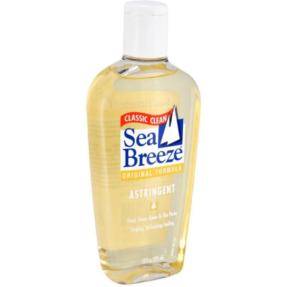 Seabreeze Original astringent bottle for daily cleansing and pore-refreshing skincare.
