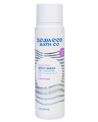 Seaweed Bath Co Hydrate Body Wash lavender bottle – soothing hydration with lavender aroma.