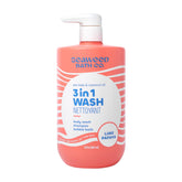 The Seaweed Bath Co. Lime Papaya 3-in-1 wash bottle for versatile cleansing and hydration.