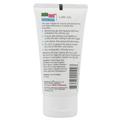 SEBAMED Clear Face Care Gel texture close-up showing lightweight hydration.