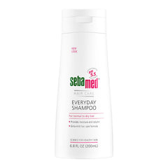 Sebamed Everyday Shampoo bottle front showing gentle daily cleanse for sensitive scalp