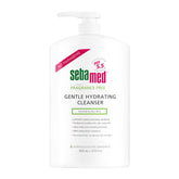 SEBAMED fragrance-free gentle cleanser bottle with pump for sensitive skin cleansing.